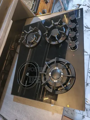 Quality Bosch Built-in Blue Flame Light Gas & Electric Cooker Hob 60cm