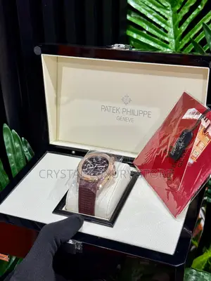 Patek Philippe Quality Luxury Rubber Strap Wristwatch