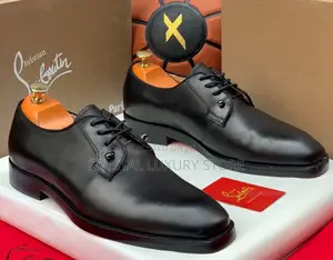 Salvatore Ferragamo Quality Luxury Men Genuine Leather Shoe