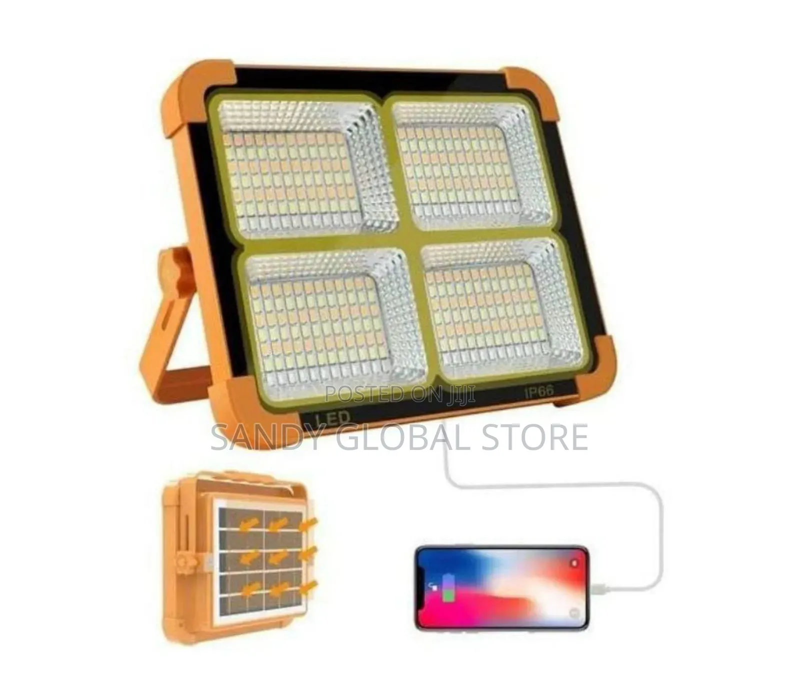 Super Bright Solar Rechargeable Floodlight