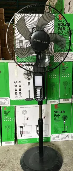 16inch Fan With Charger Indicator .Extra Bulb.Strong Lithium Battery