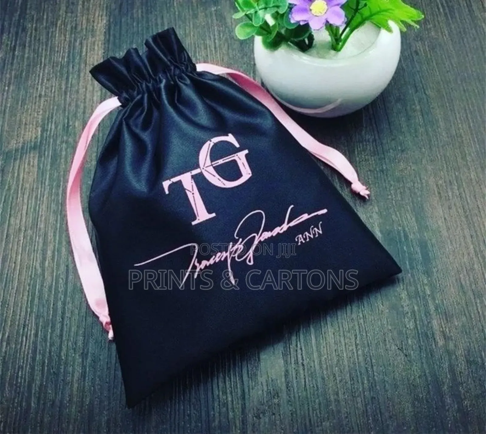 Custom Printed Drawstring Gym Bag