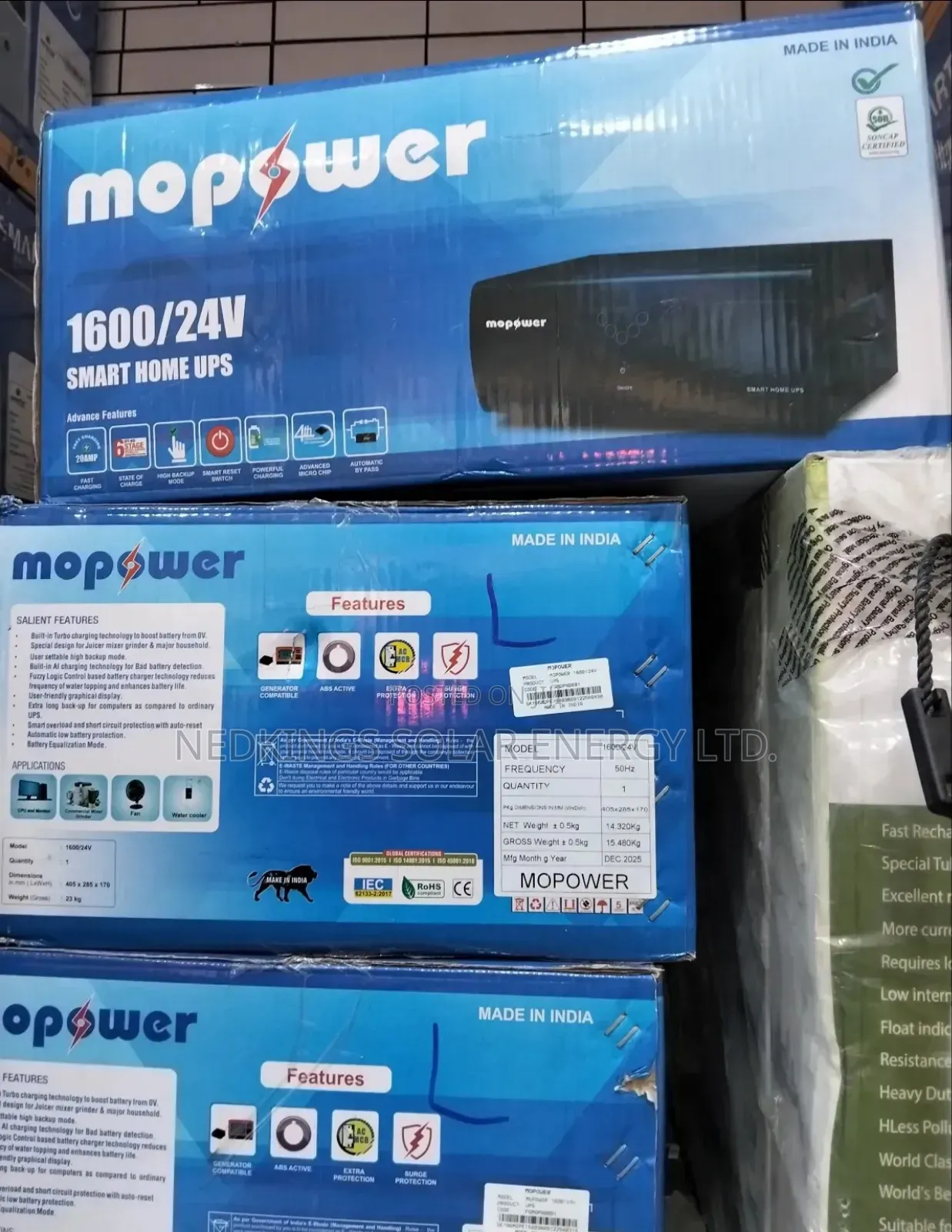 Mopower (1.6kva/24v) Inverter