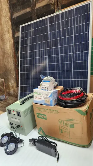 New 1000w All Top Solar Energy System With 2 Dc Bulbs and Panel