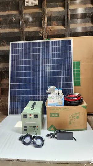 Powerful 1000watts Solar Generator 1.2 KWH Battery