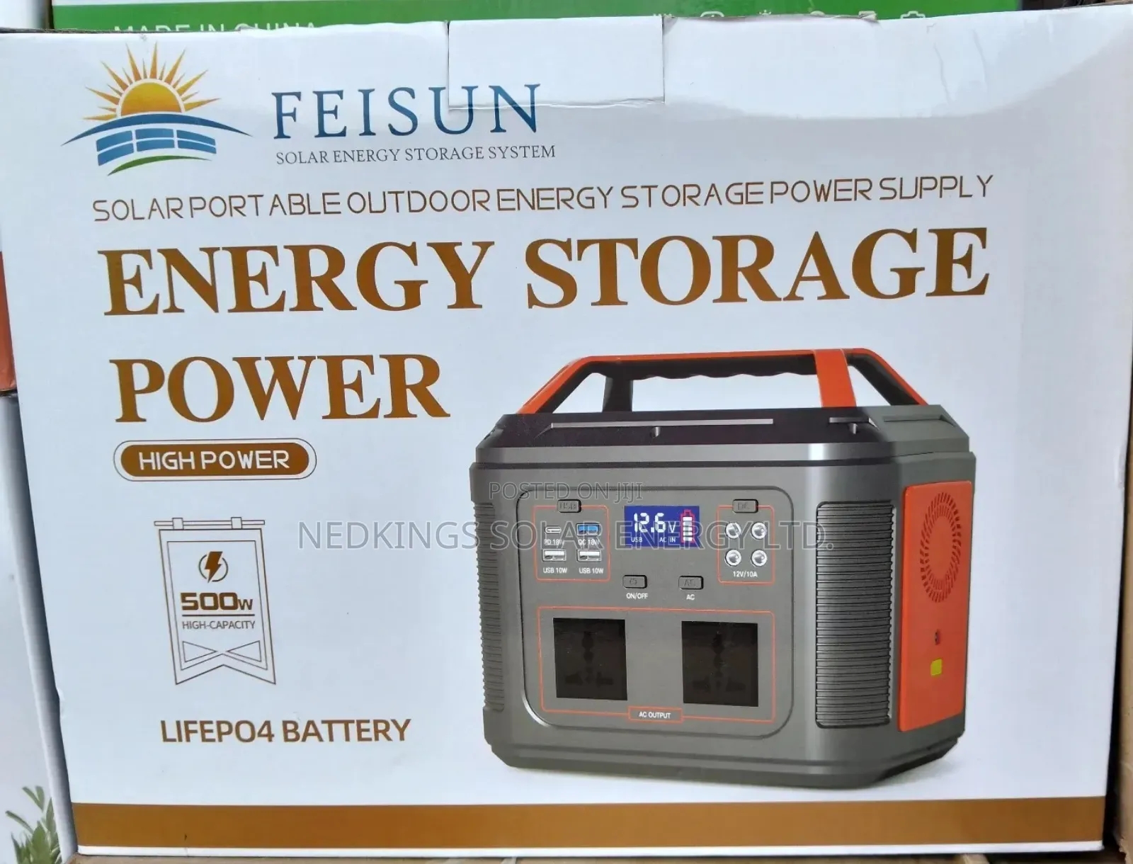 Feisun Solar Generator (500watts)