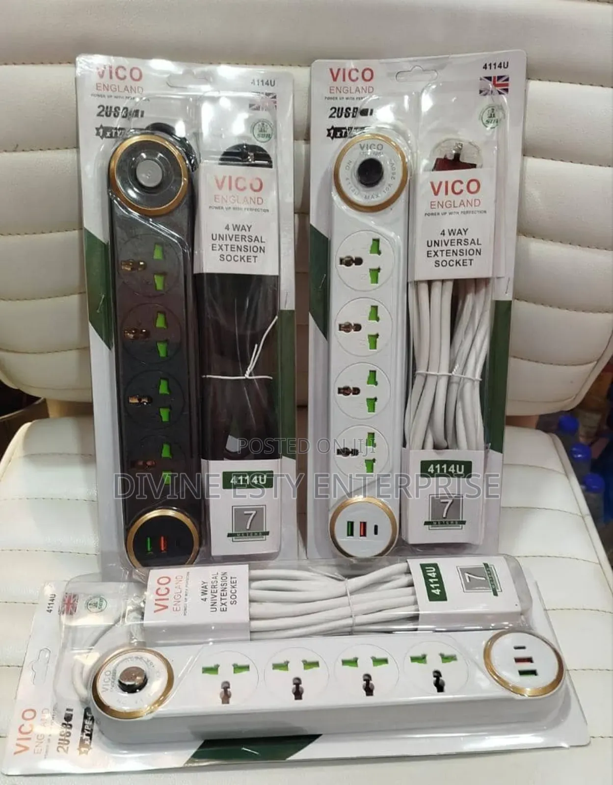 Vico Universal Extension Socket