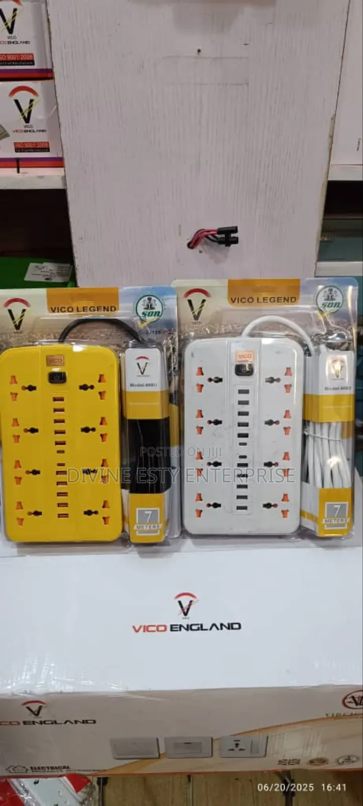 Vico Universal Extension Socket