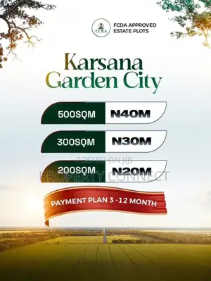 Estate Plot of Land for Sale in Karsana Abuja (Fcda Approved)