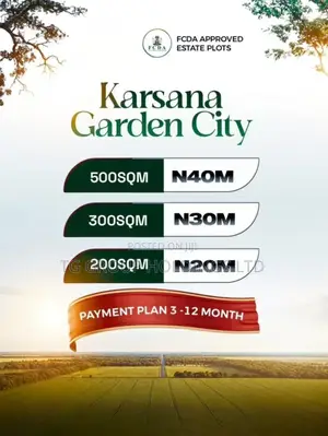 Estate Plot of Land for Sale in Karsana Abuja (Fcda Approved)