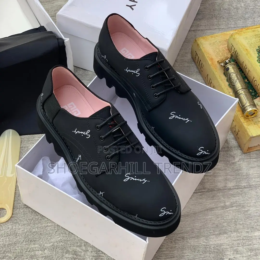 Givenchy Nubuck Lace Signature Shoes