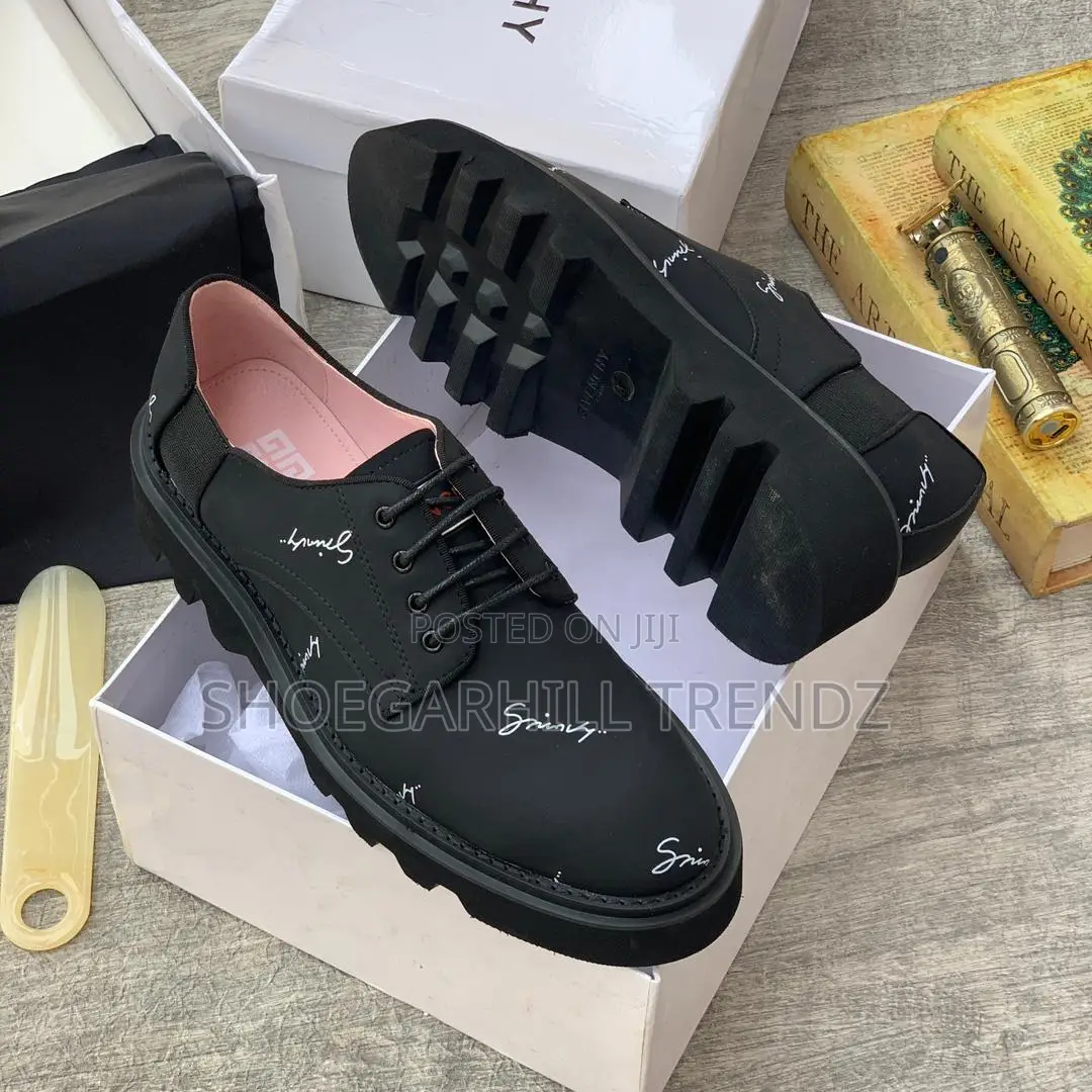 Givenchy Nubuck Lace Signature Shoes