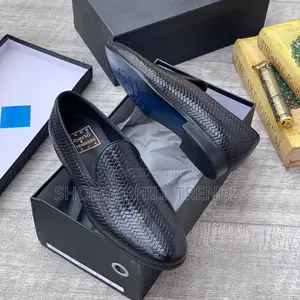 Men Loafers Handwoven Shoes