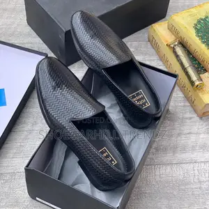 Men Loafers Handwoven Shoes