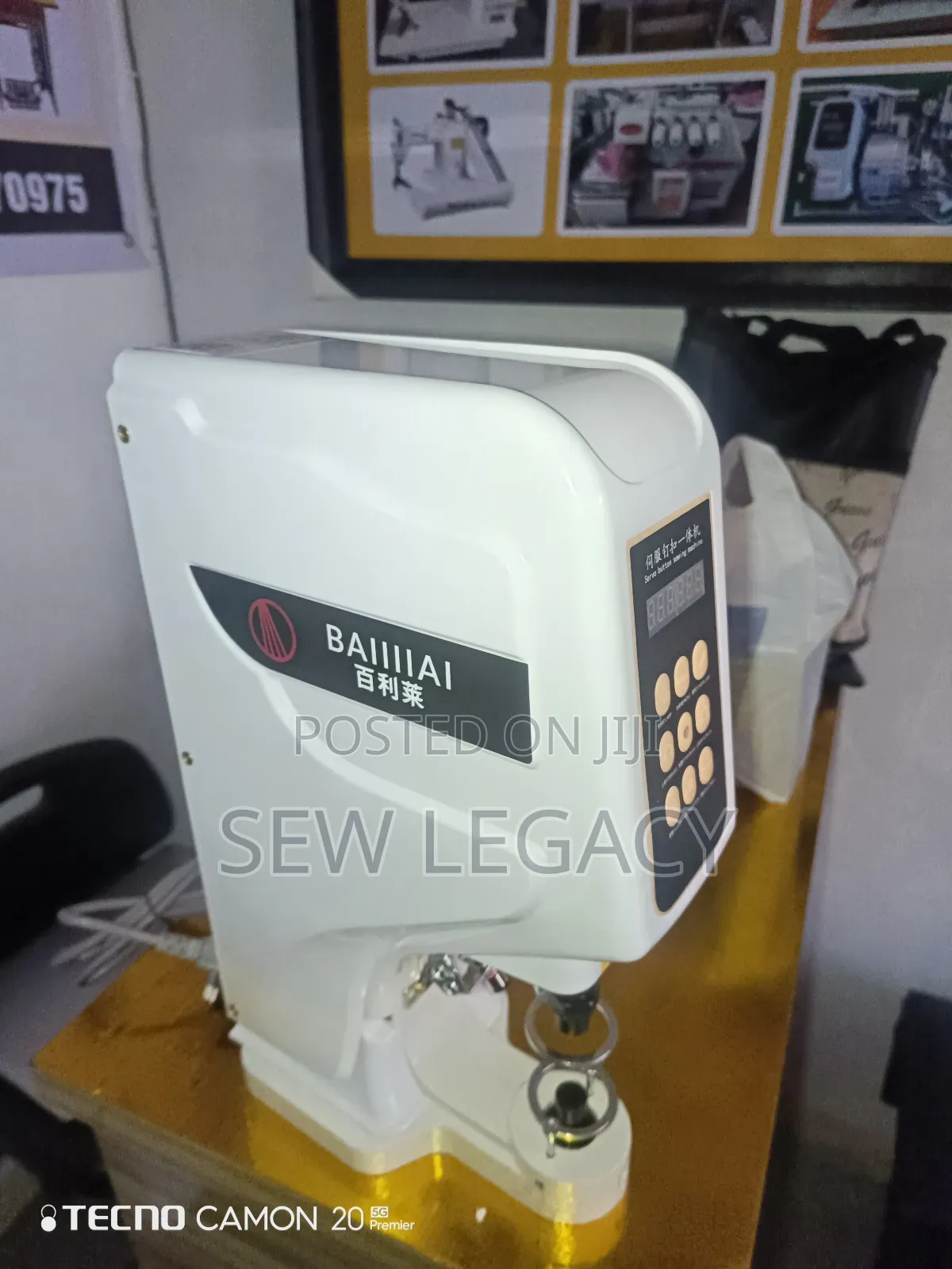 Industrial Button Fixer Machine