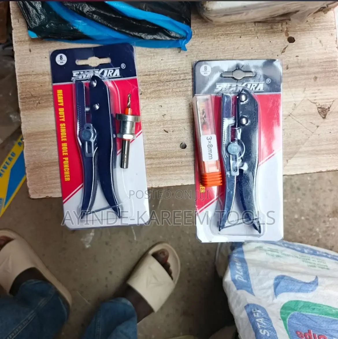 Heavy Duty Single Hole Puncher Set