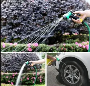 15m Garden Hose and Nozzi