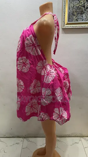 Ankara Low Back Gowns
