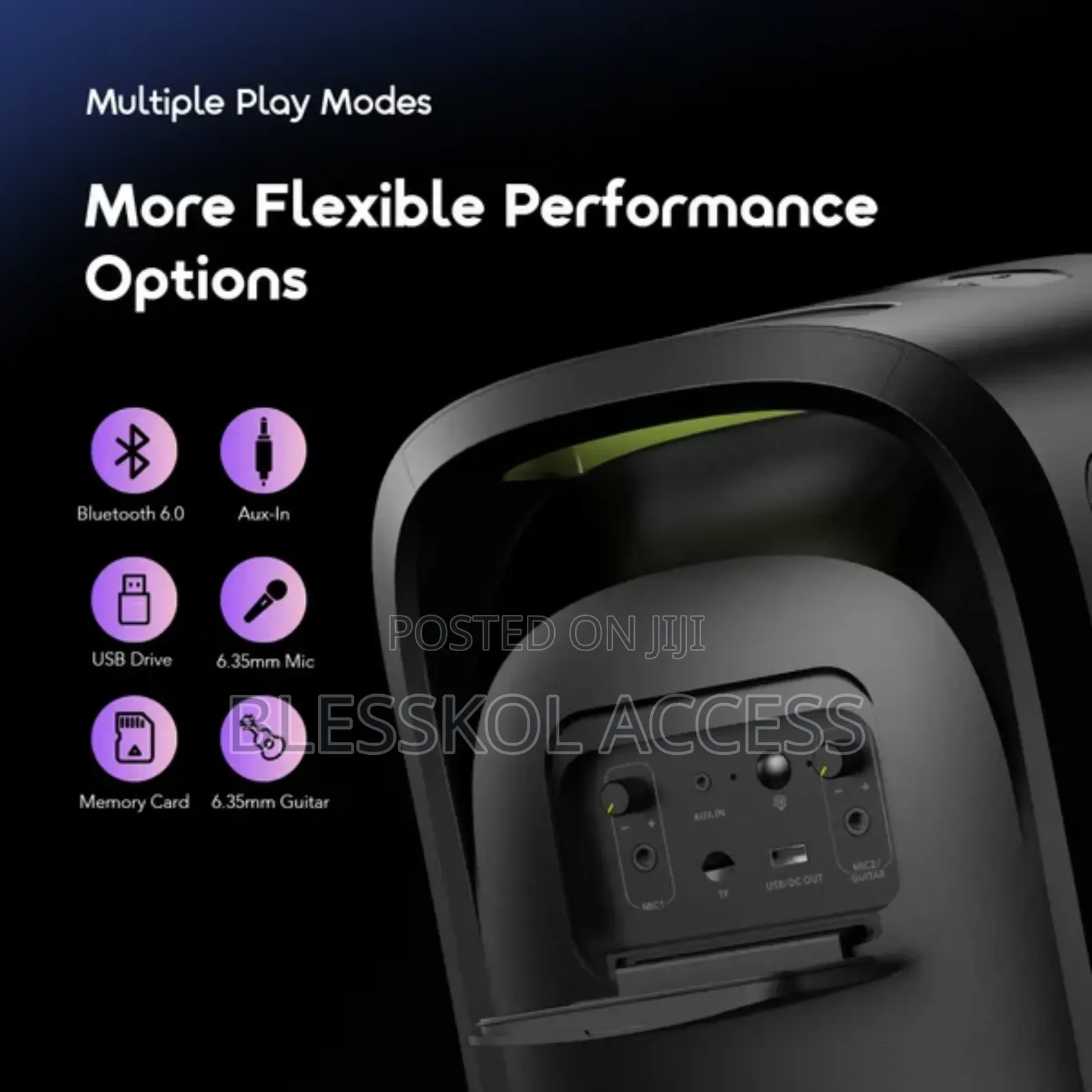 Oraimo SpaceBox Max 200W Auracast SpaceBox Max & 2 Wireless Microphone