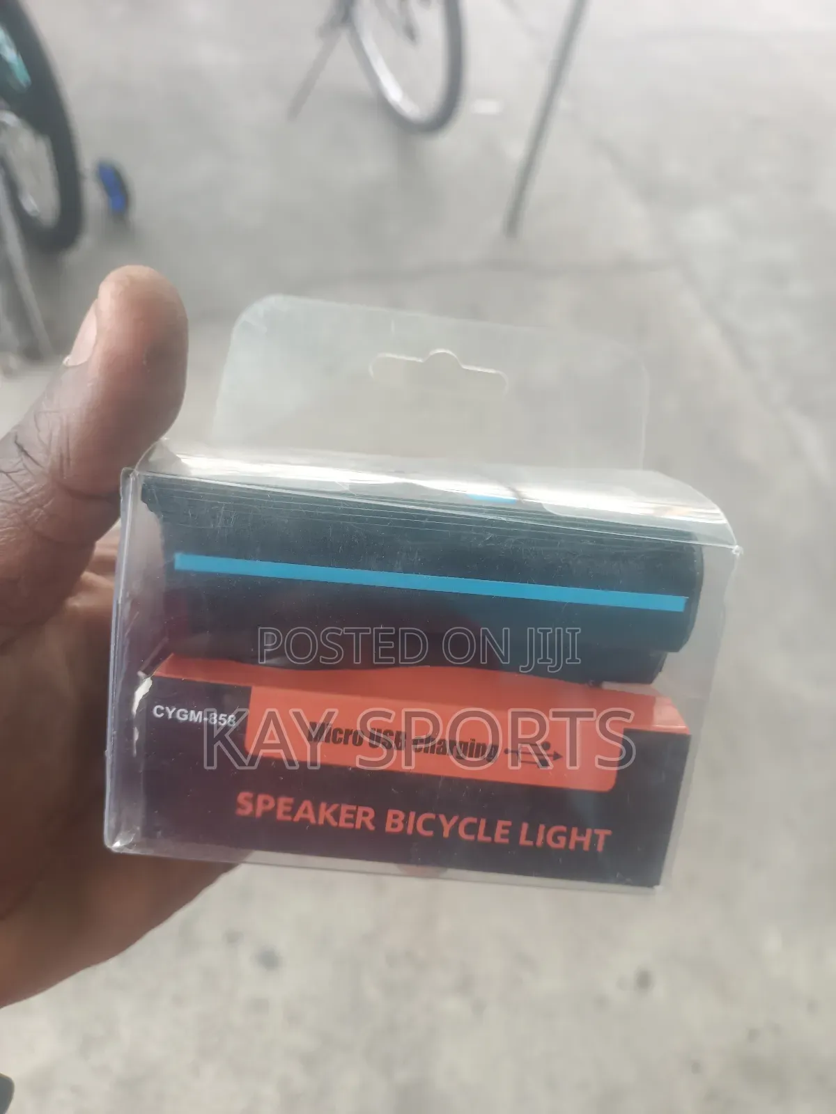 Bicycle Rechargeable Light With Horn