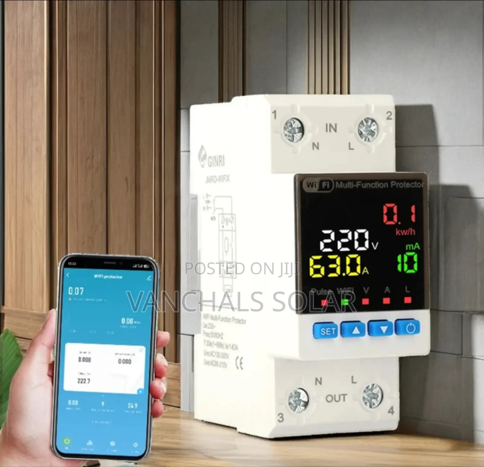 Smart Wifi Check Meter Unit Reader for Prepaid Unit Allocation