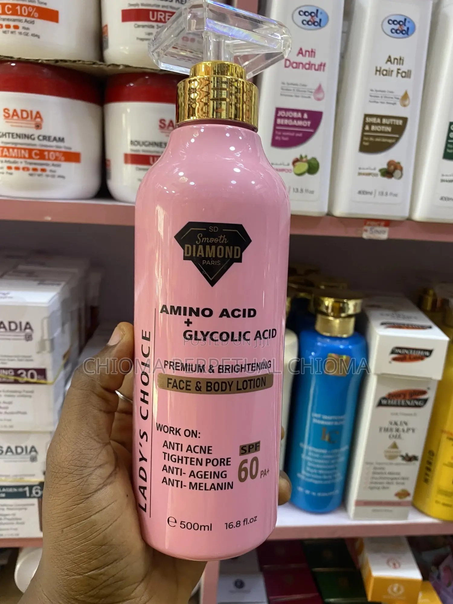 Smooth Diamond Amino Acids