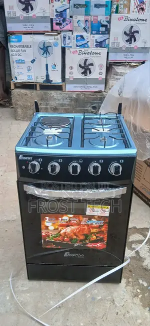 Boscon 50by50 /3gas +1electric Standing Cooker With Oven