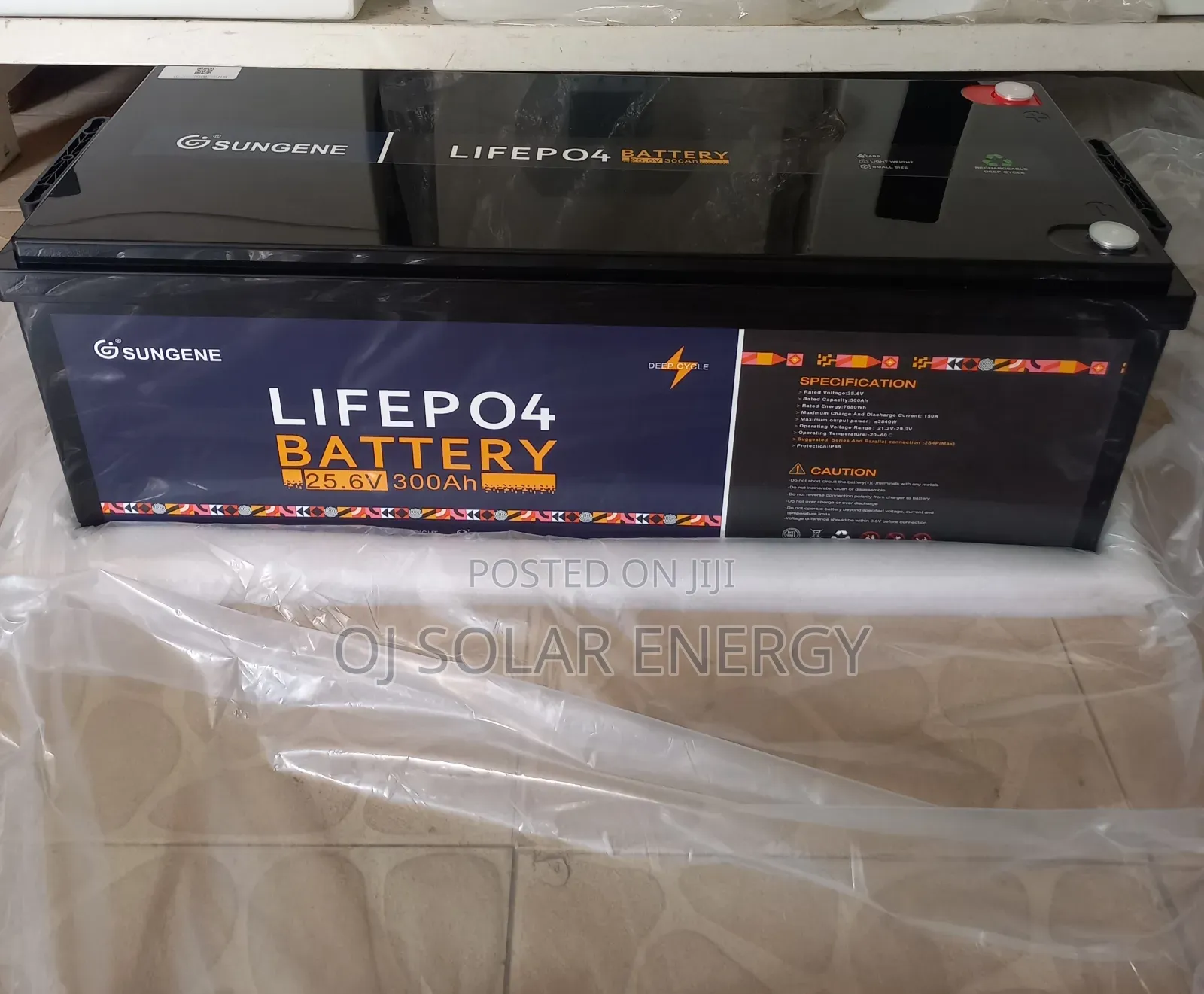 Sungene 7680wh Solar Lithium Battery