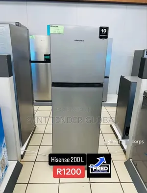 Hisense 205 Liters Double Door Refrigerator |Ref 205 DRB