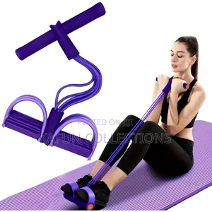 6-Tube Multifunctional Yoga Resistance Elastic Band