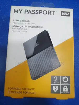 Wd My Passport 2tb External HDD