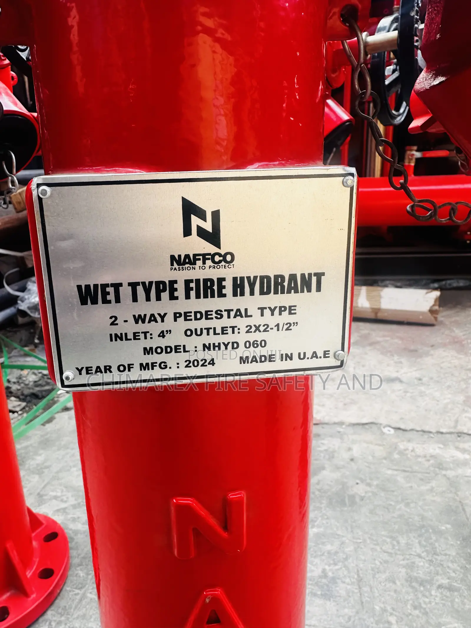 Wet Type Naffco Pillar Hydrant