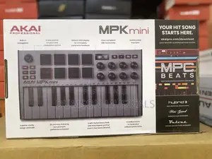 Mpkmini Midi Keyboard Special Edition Grey Akai Professional Keyboard