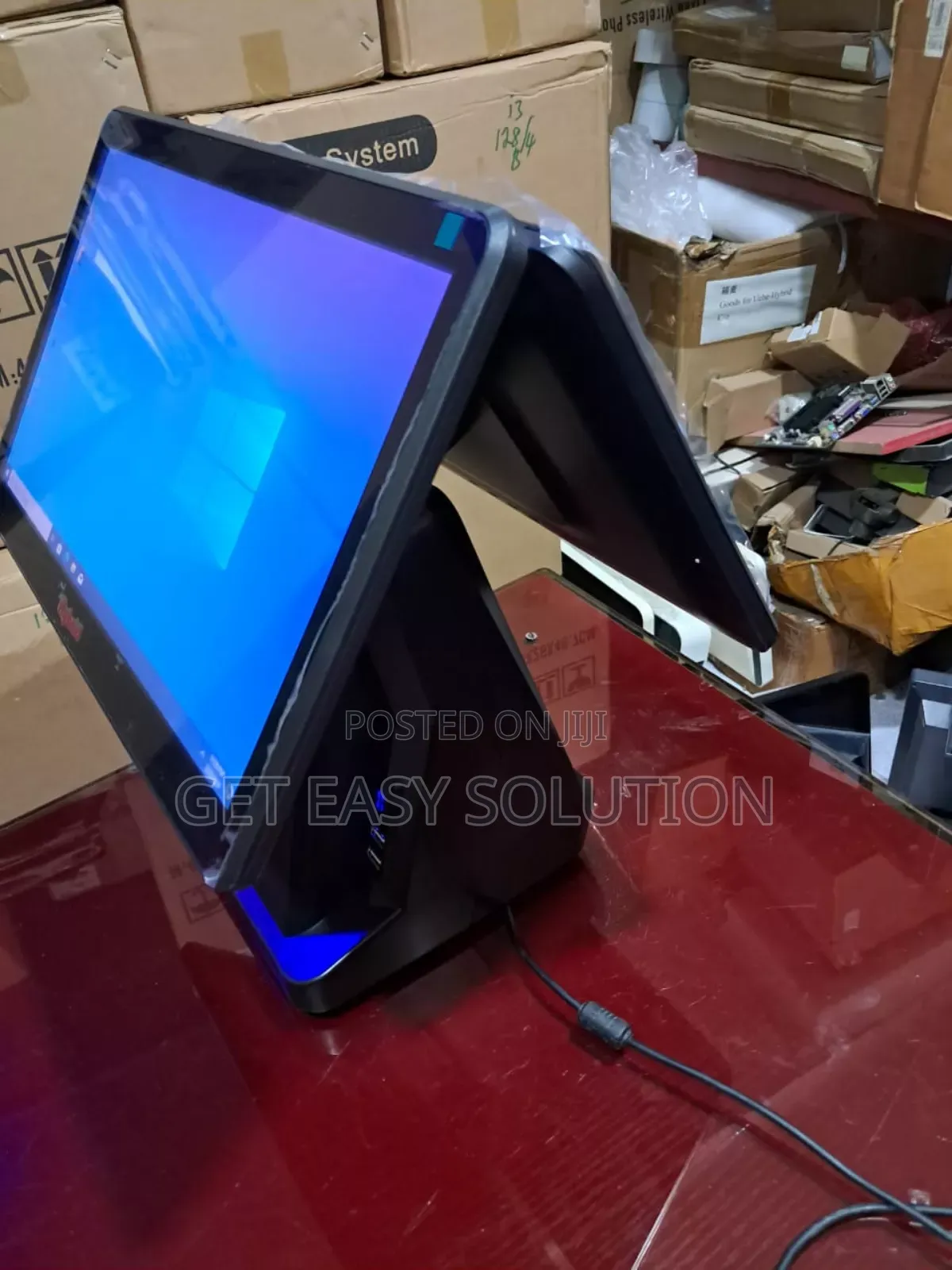 Double Screen Hybrid Pos