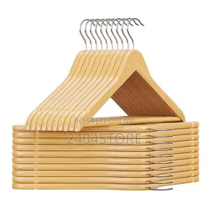 10pc Wooden Hanger