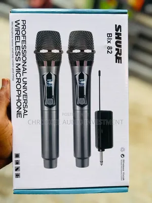 Shure Blx-82 Rechargeable Receiver 2 Handheld Wireless Microphone