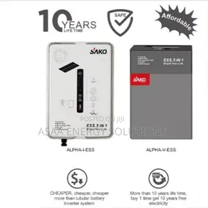 Sako All in One 300w-500w/1kwh - 2kwh Lithium Battery With Warranty