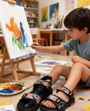 Kids Camouflage Sandals Age 10-12