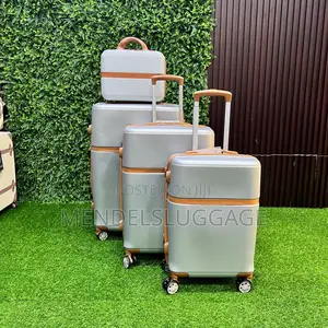 4-Piece Luxury Hard Shell Travel Luggage Set
