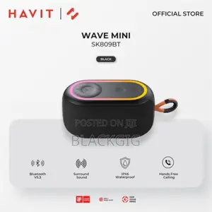 Bluetooth Speaker Wireless Rgb Bass Portable Speakers Sk809bt