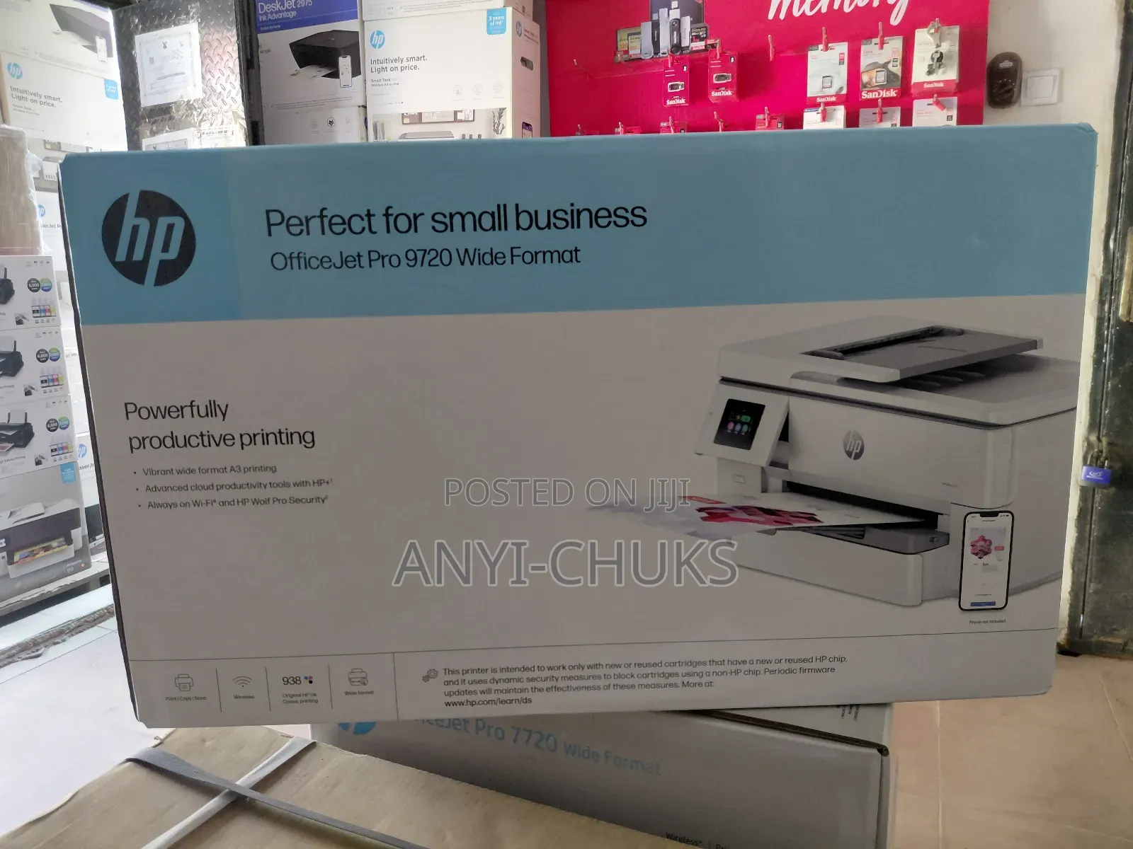 Hp Officejet Pro 9720 Wide Format Printer