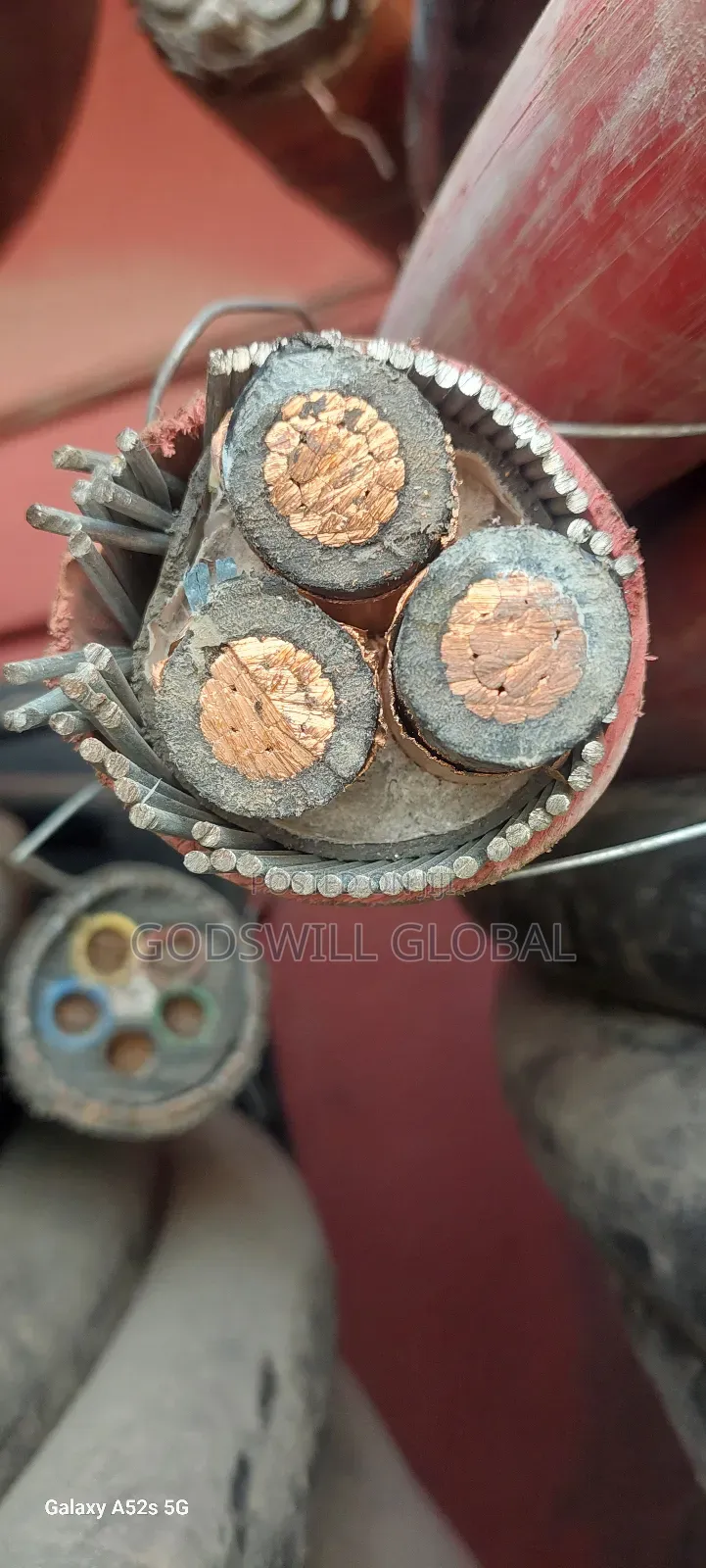 150mmx3core Xlpe Red Colour 11kv