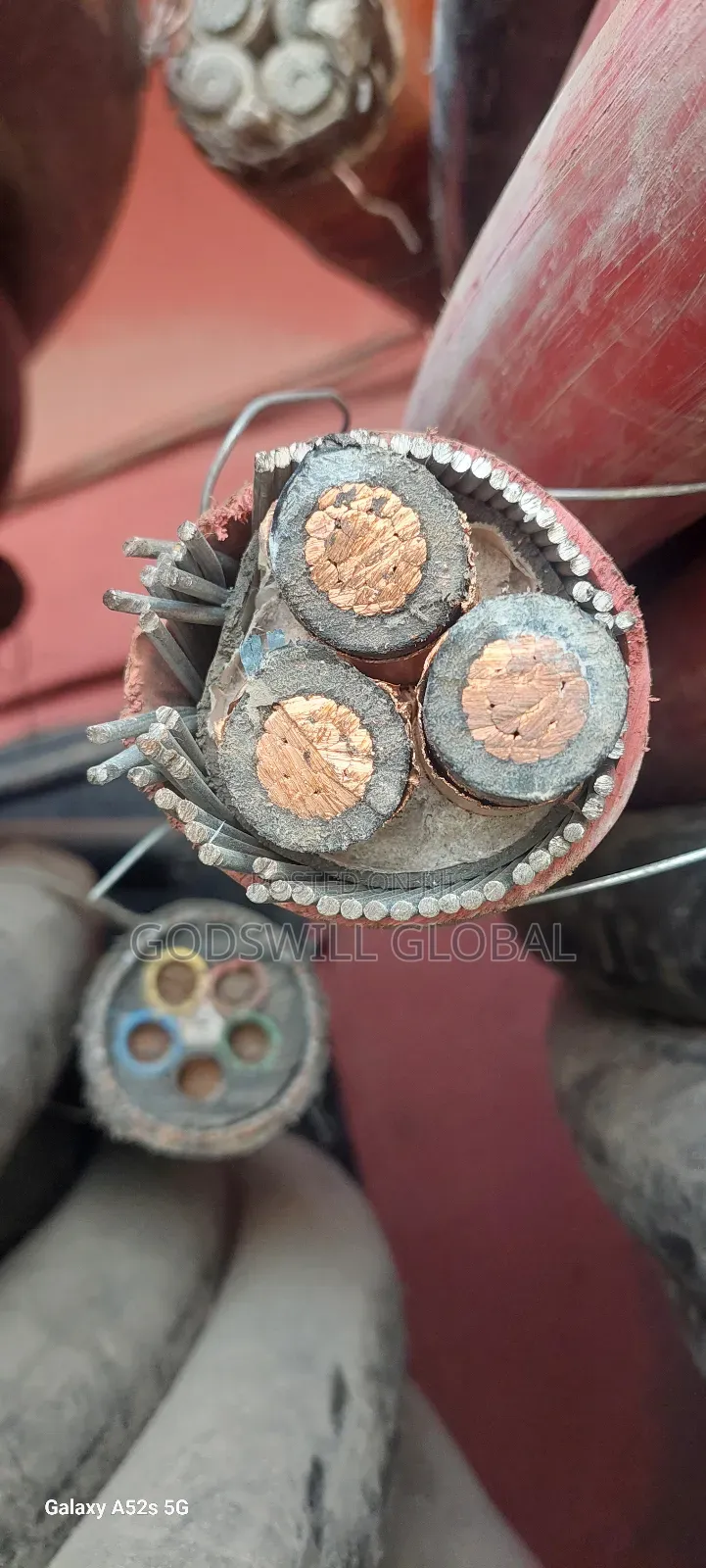 150mmx3core Xlpe Red Colour 11kv