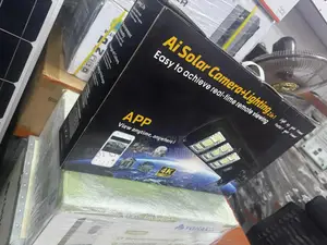 Solar Camera and Street Light Combiane, Solar Security Camera Street