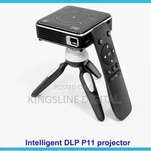 DLP Mini Smart Rechargeable Projector 4+32gb With Bluetooth Wifi