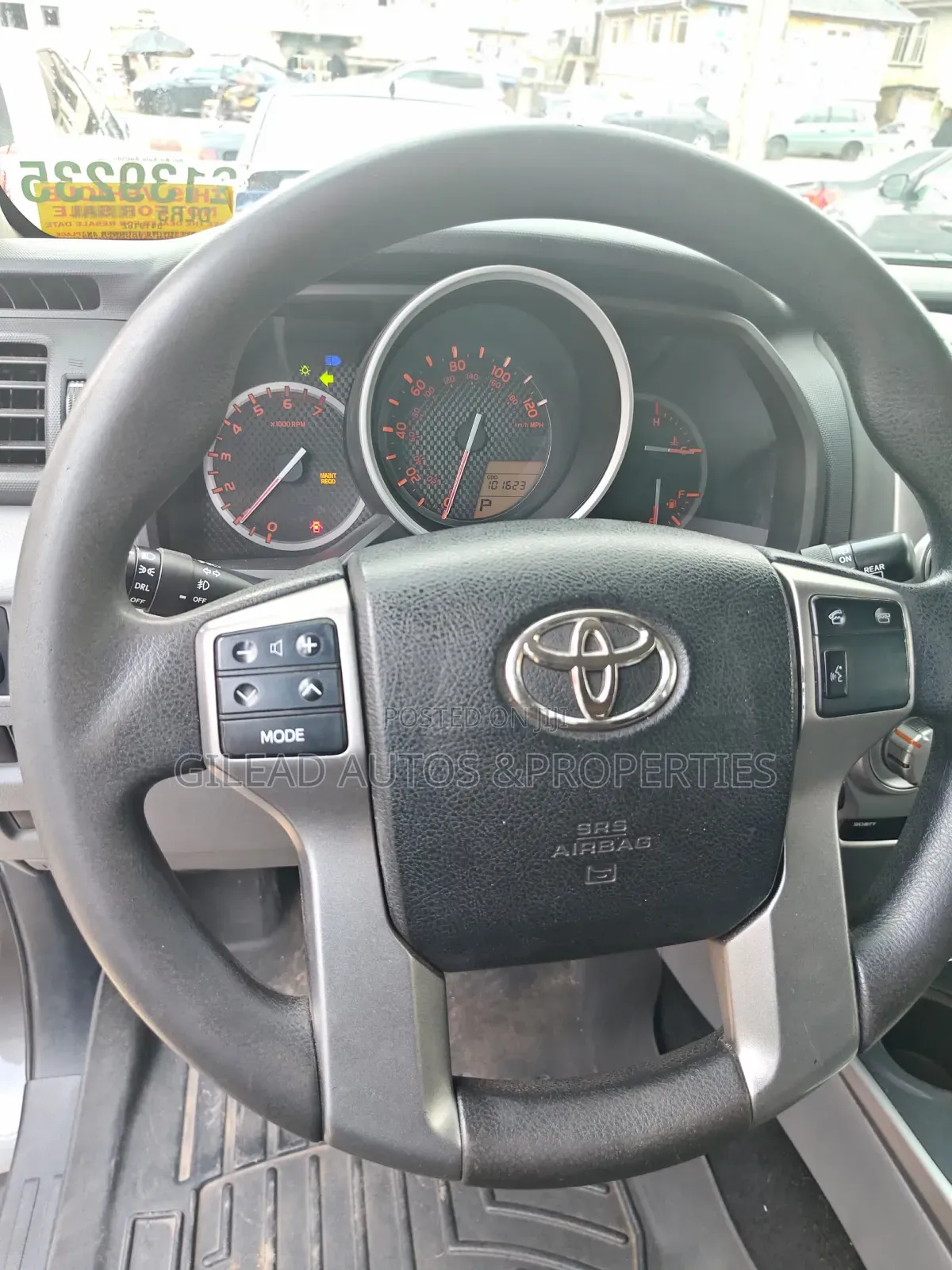 Toyota 4-Runner SR5 4WD 2012 Gray
