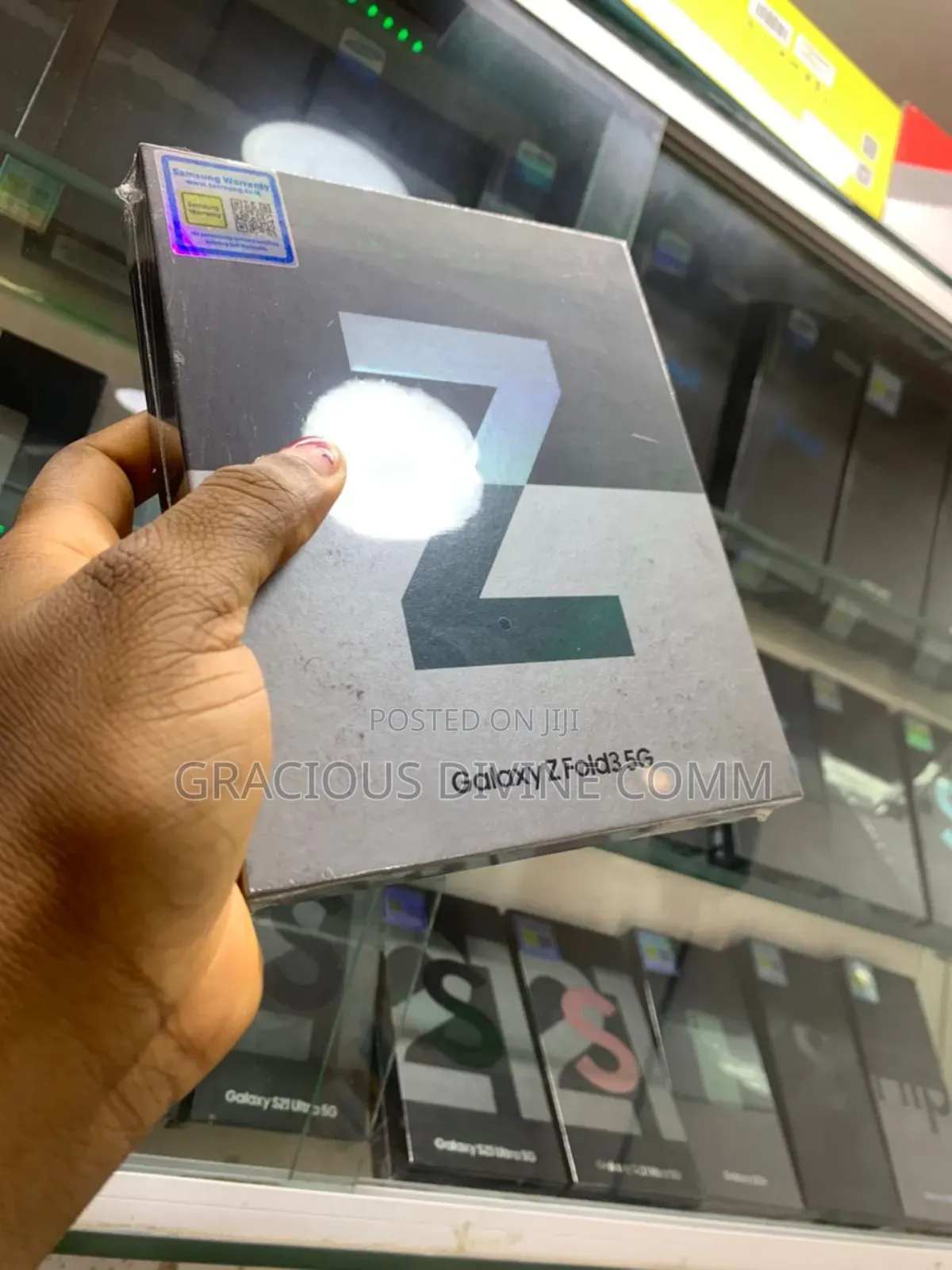 New Samsung Galaxy Z Fold 3 256 GB Black