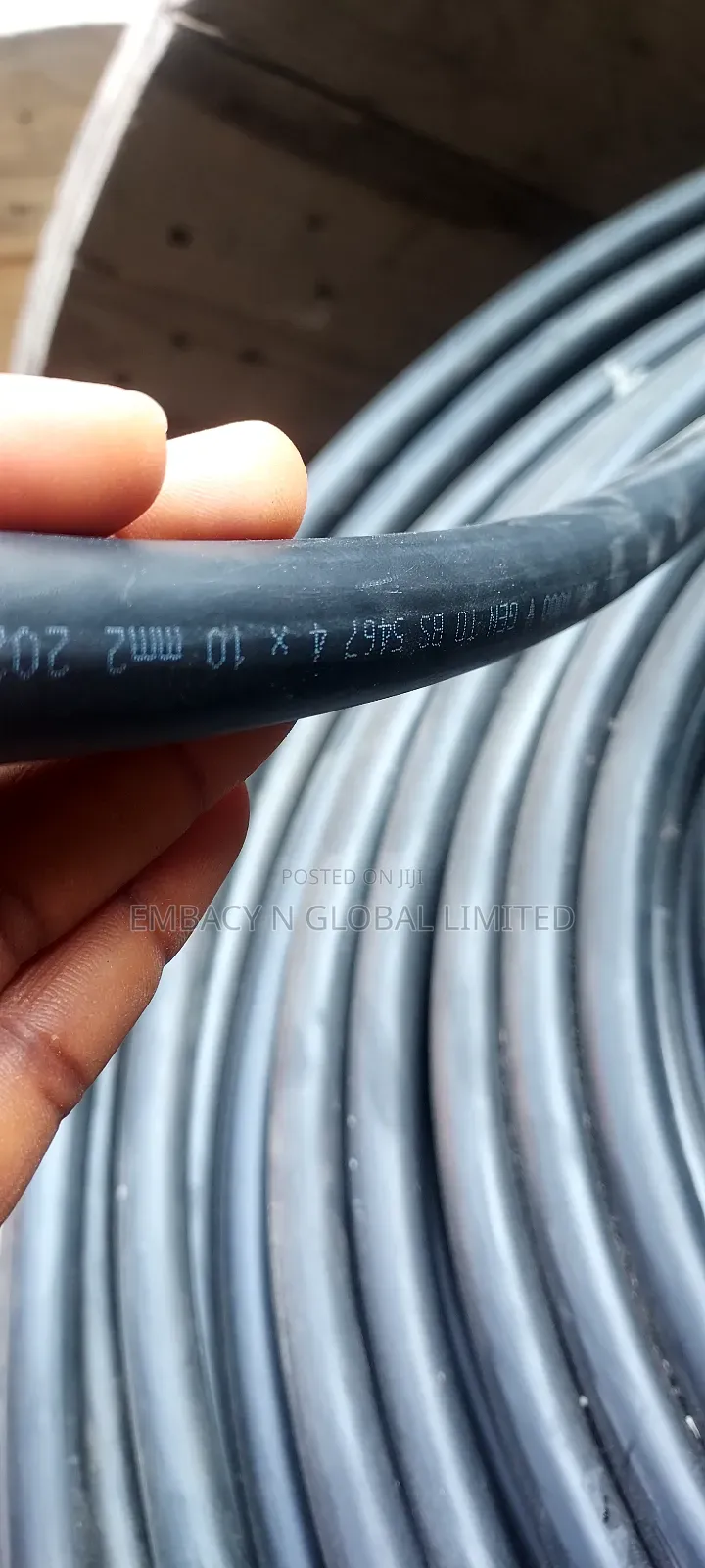 10mm 4core Armoured Cable Copper