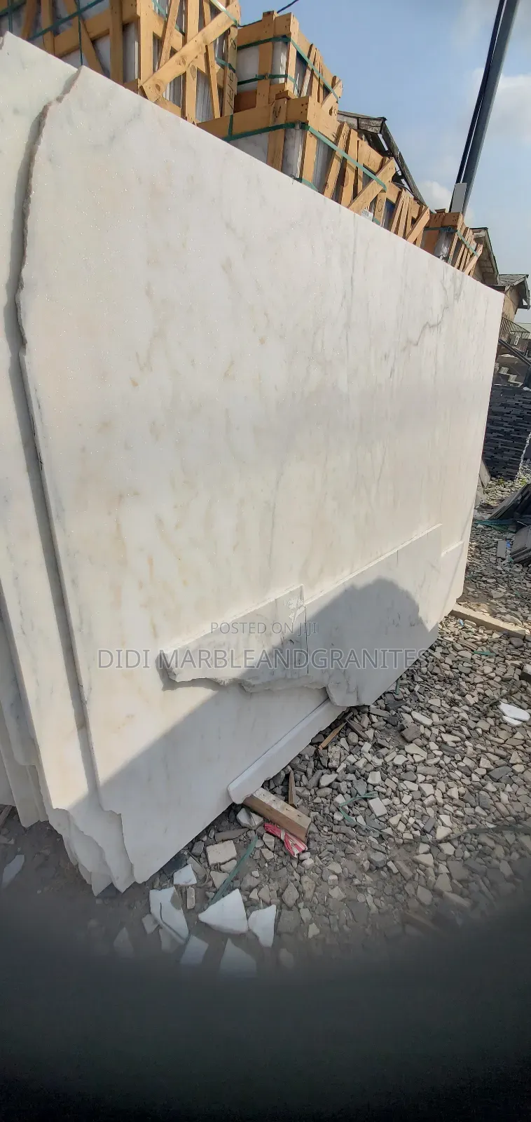 Turkey White Carrar Marble for Staircase