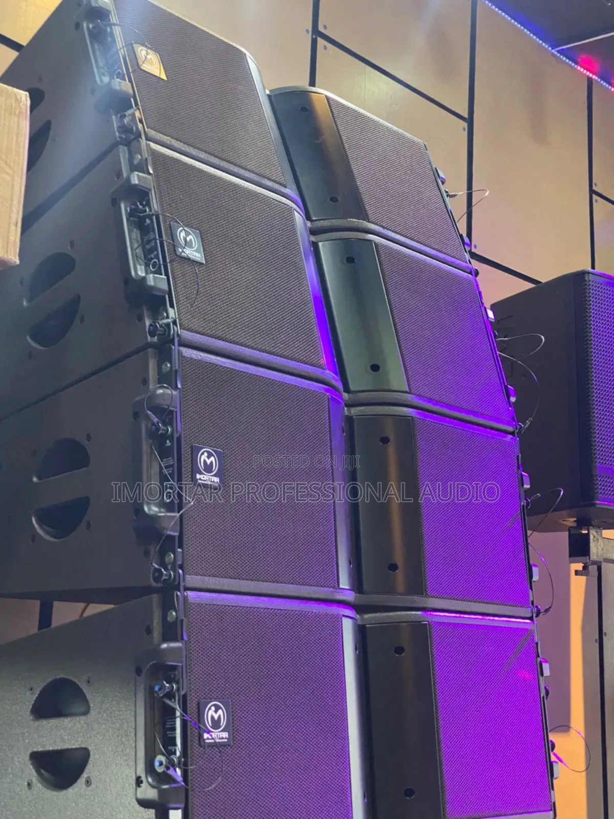 Imortar Professional Line Array Double 10inches Speaker